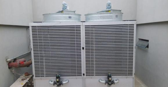 横流闭式冷却塔安装